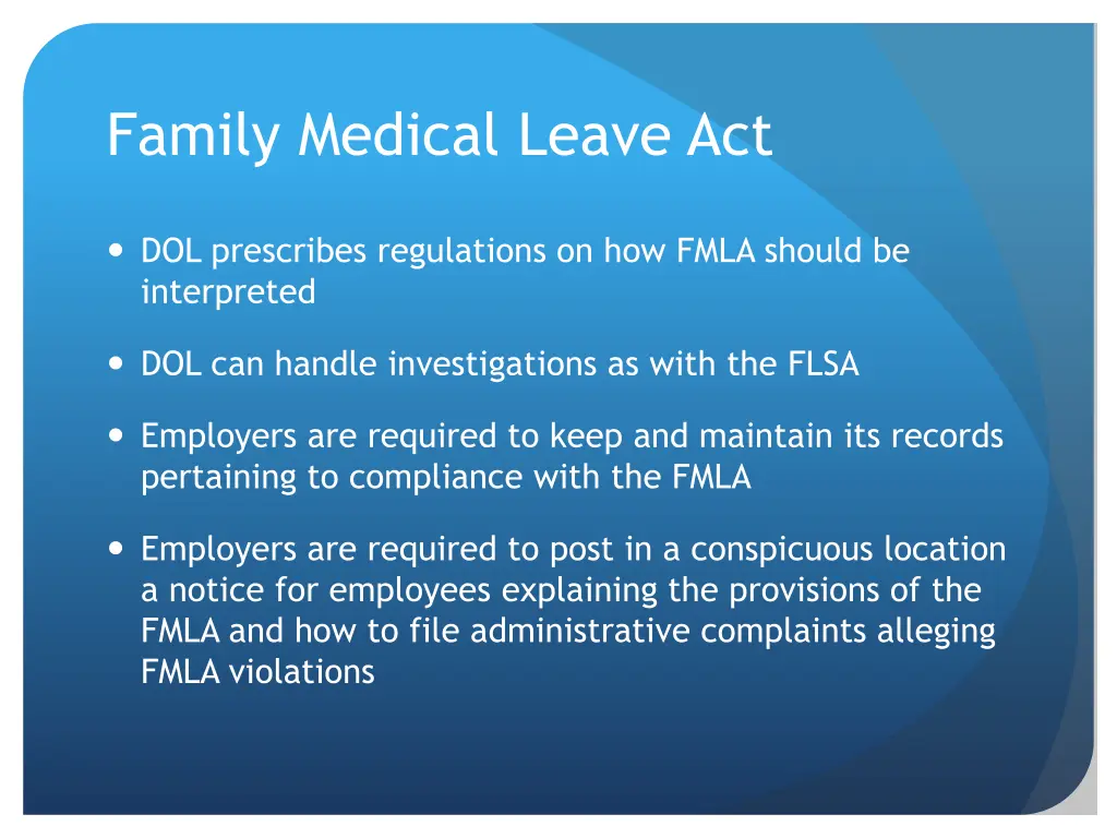 family medical leave act 3
