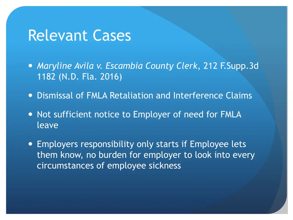 relevant cases 1