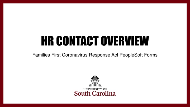 hr contact overview