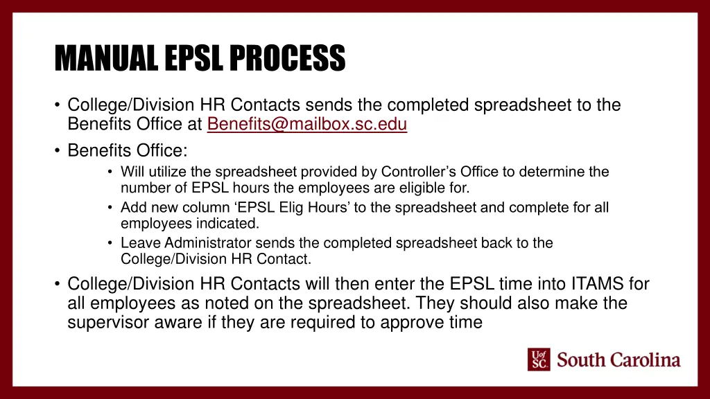 manual epsl process 2