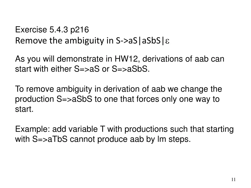 exercise 5 4 3 p216 remove the ambiguity