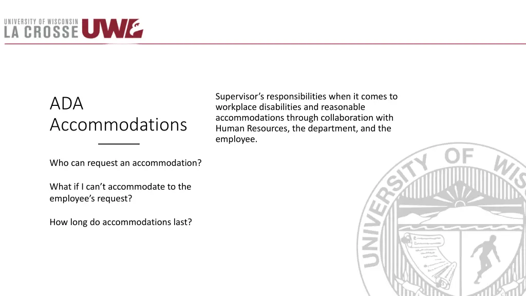 supervisor s responsibilities when it comes