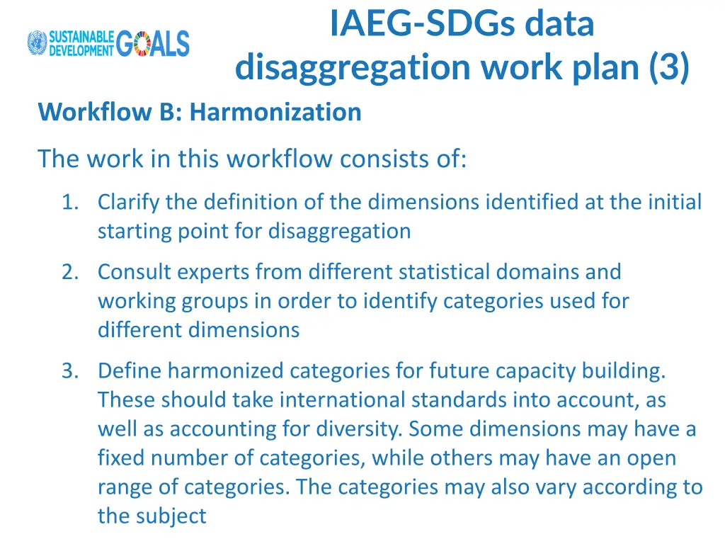 iaeg sdgs data disaggregation work plan 3