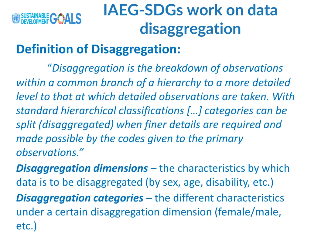 iaeg sdgs work on data disaggregation 1