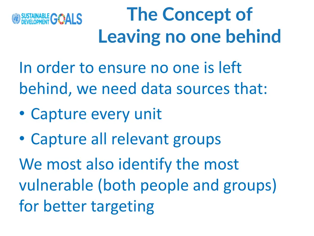 the concept of leaving no one behind 1