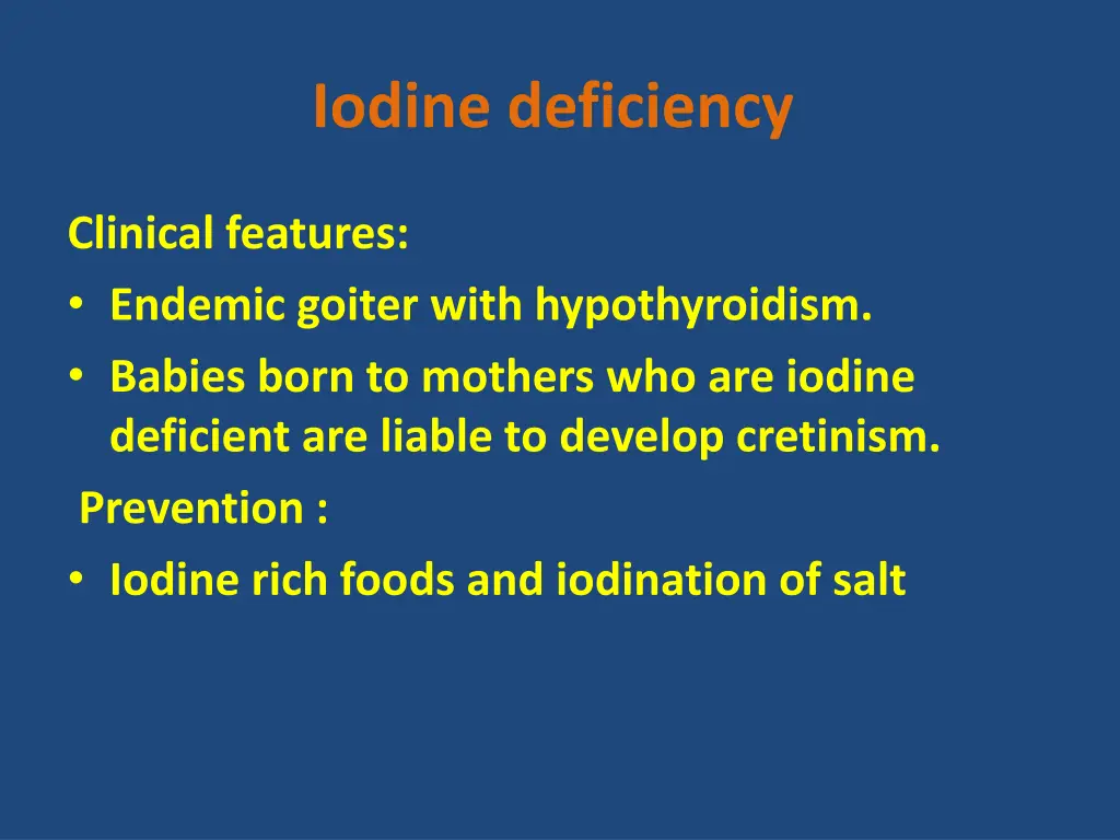iodine deficiency