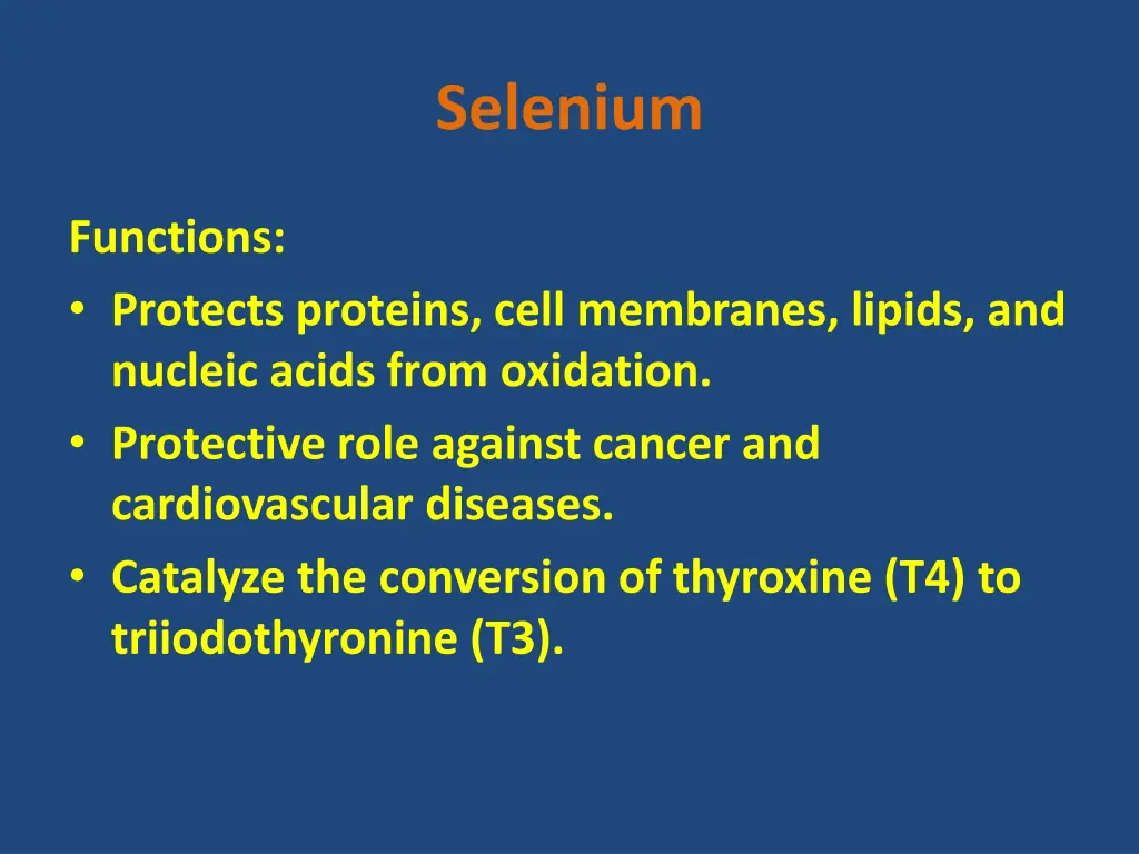 selenium