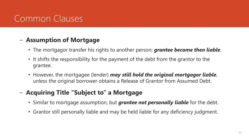 common clauses 2