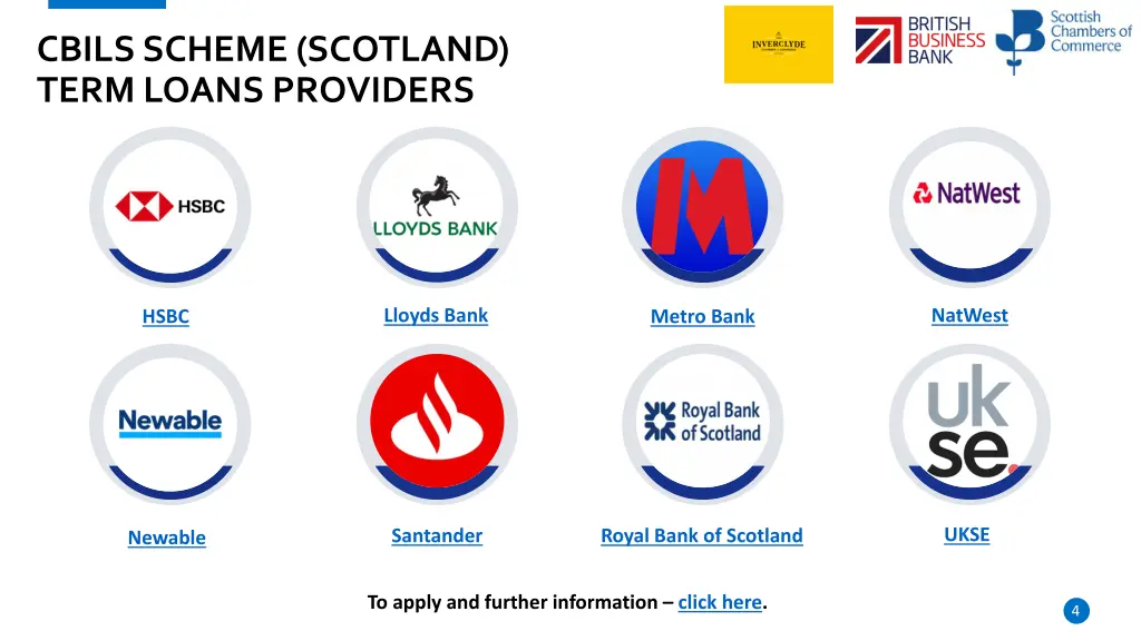cbils scheme scotland term loans providers 1