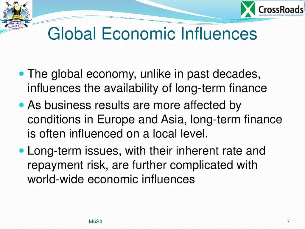 global economic influences