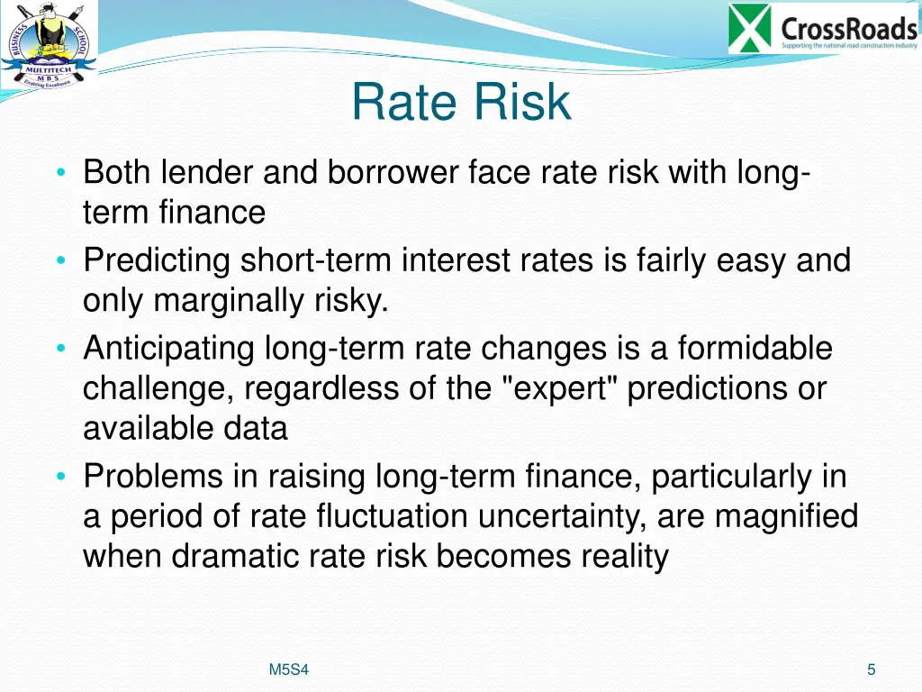rate risk