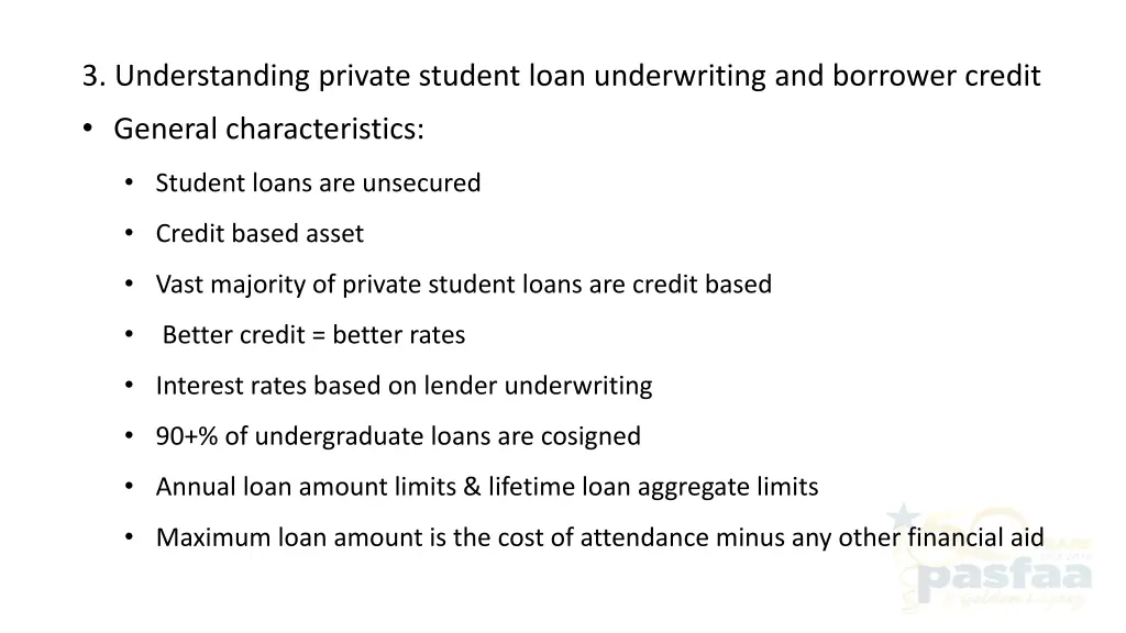 3 understanding private student loan underwriting