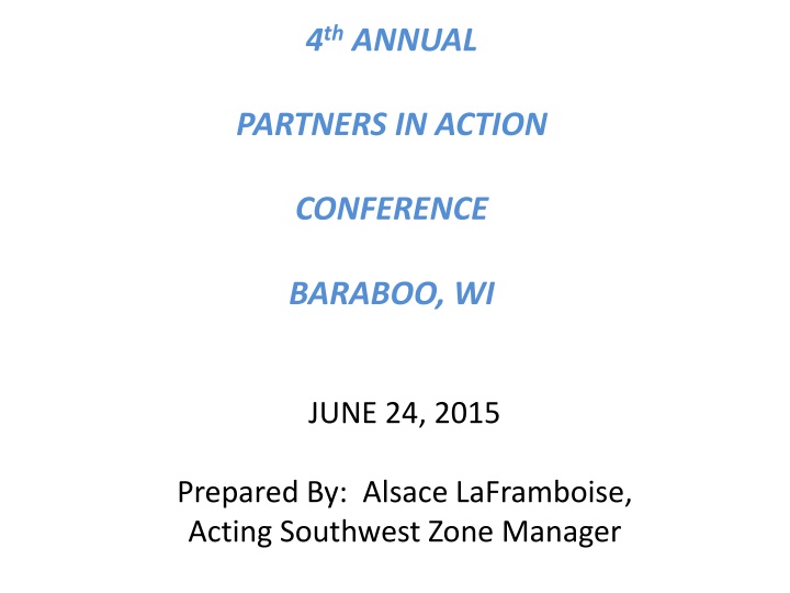 4 th annual