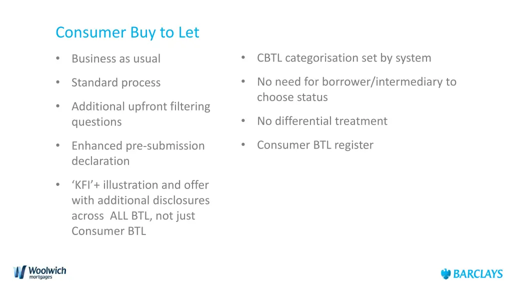 consumer buy to let
