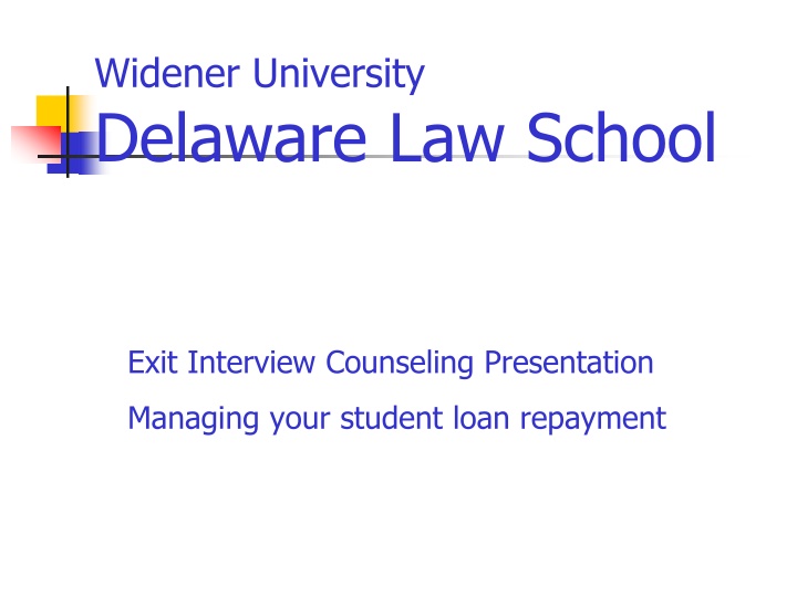 widener university delaware law school