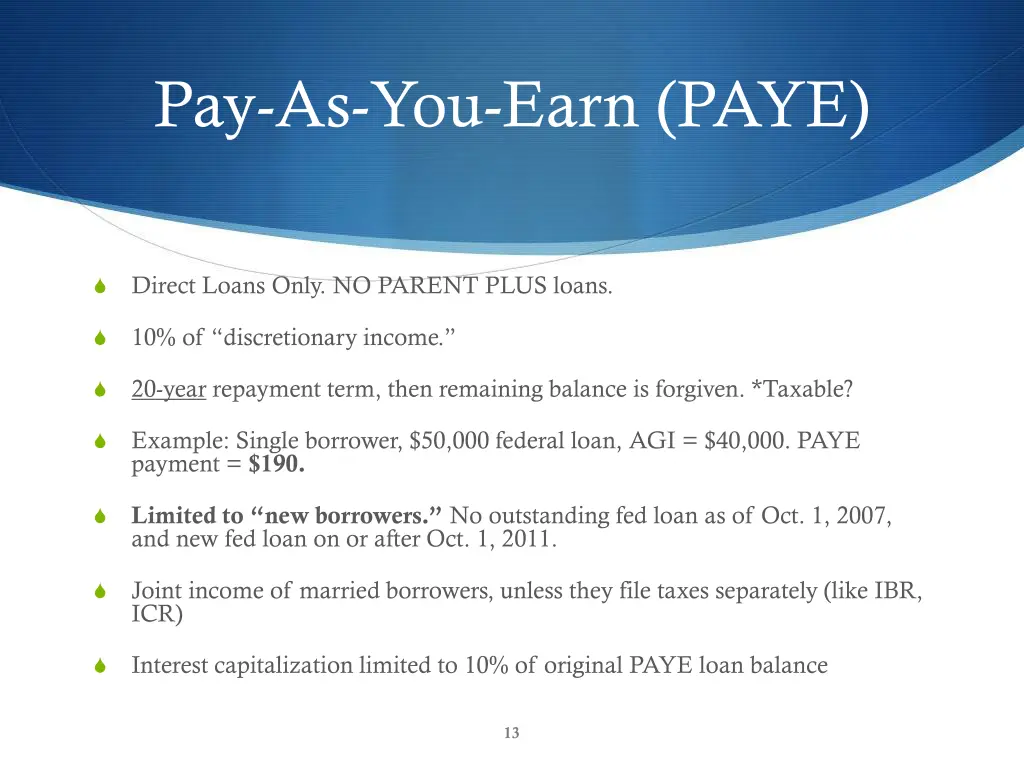 pay as you earn paye