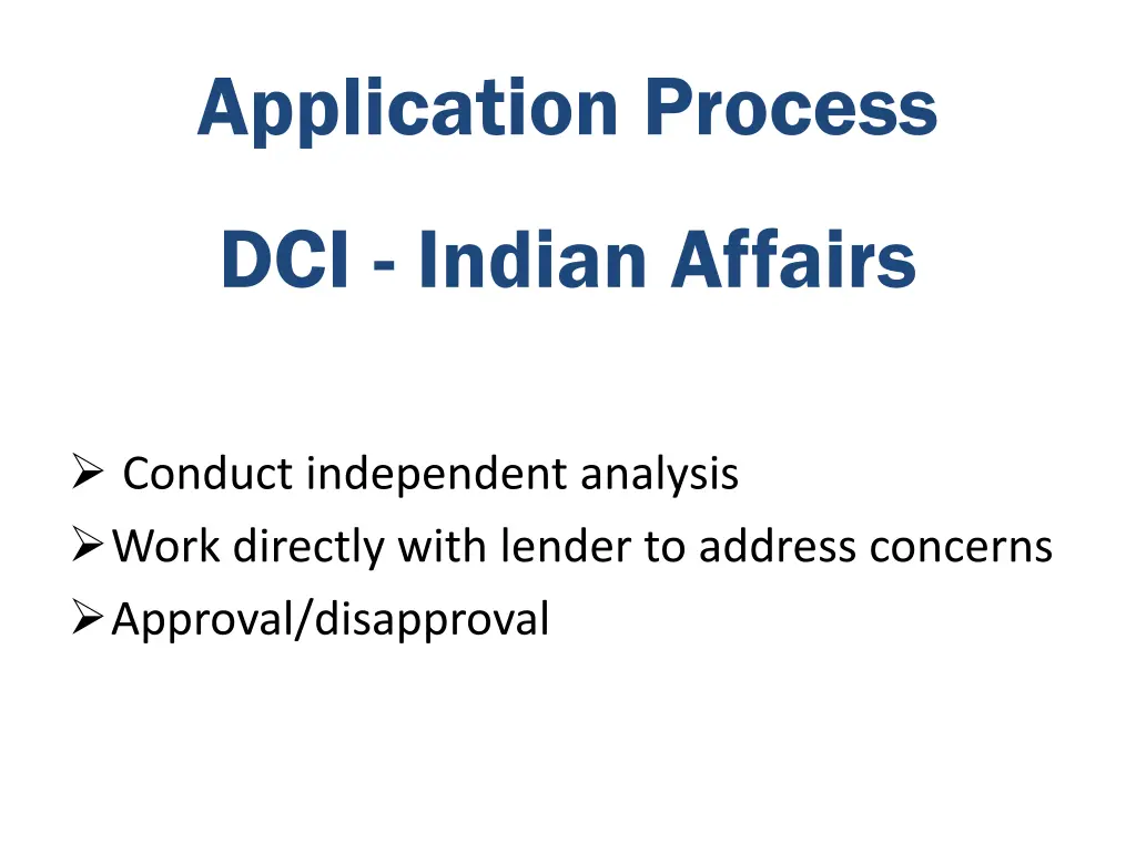 application process 1