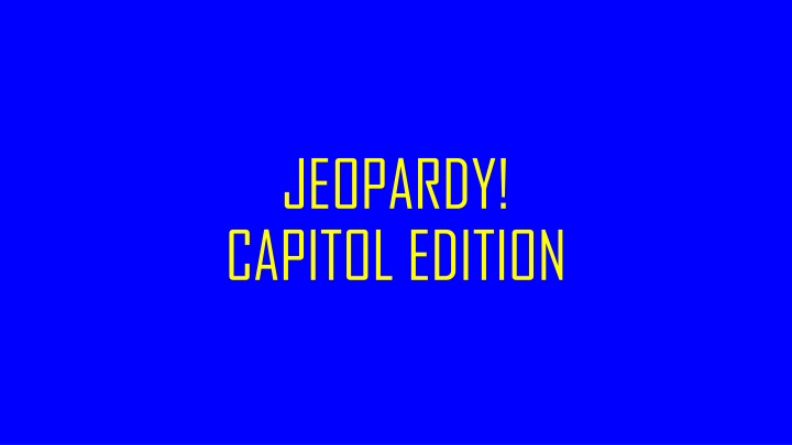 jeopardy capitol edition