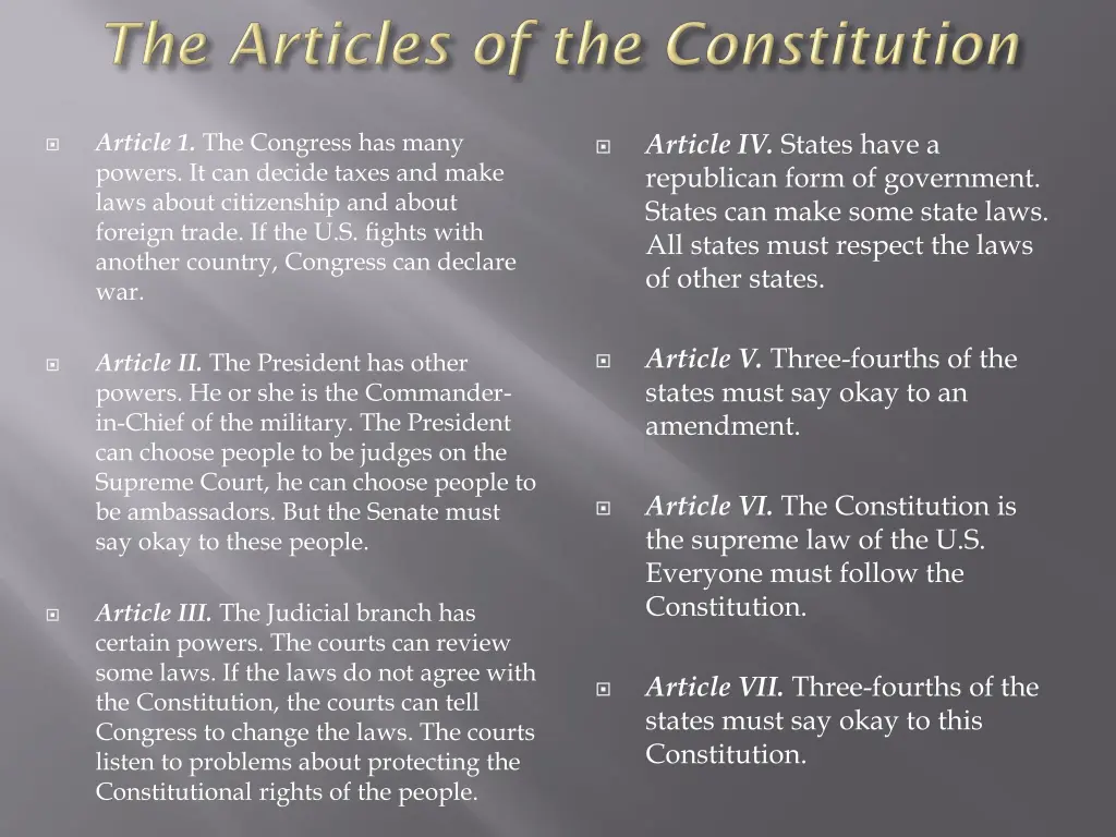 article iv states have a republican form