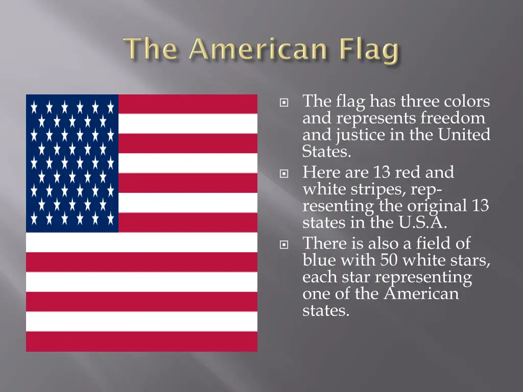 the flag has three colors and represents freedom