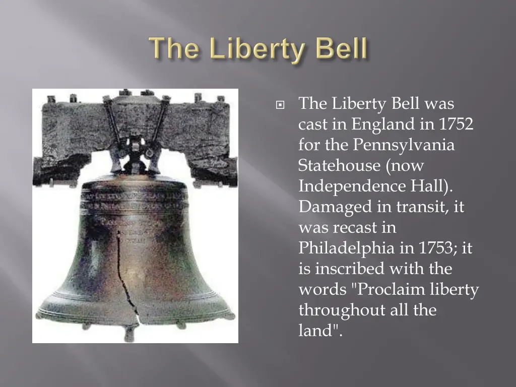 the liberty bell was cast in england in 1752