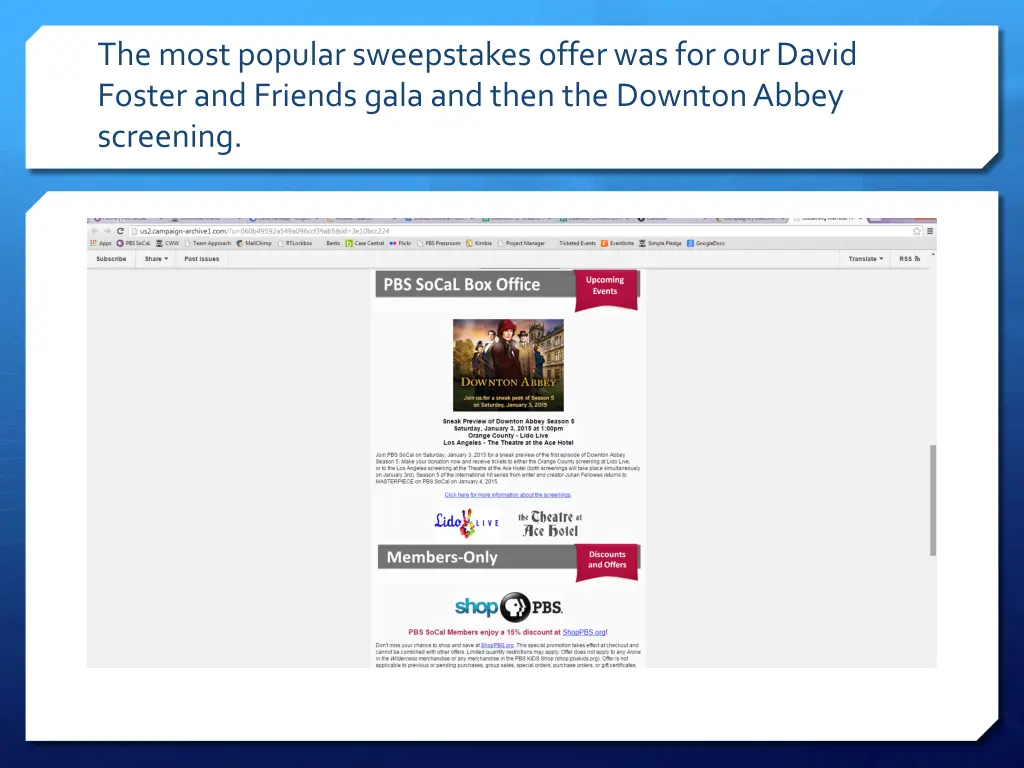 the most popular sweepstakes offer