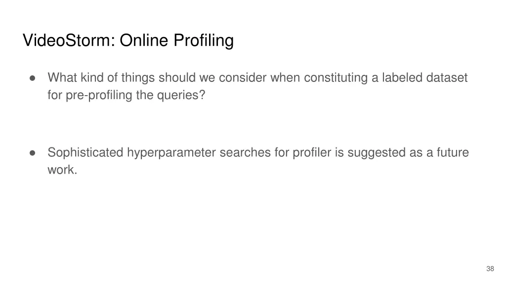 videostorm online profiling