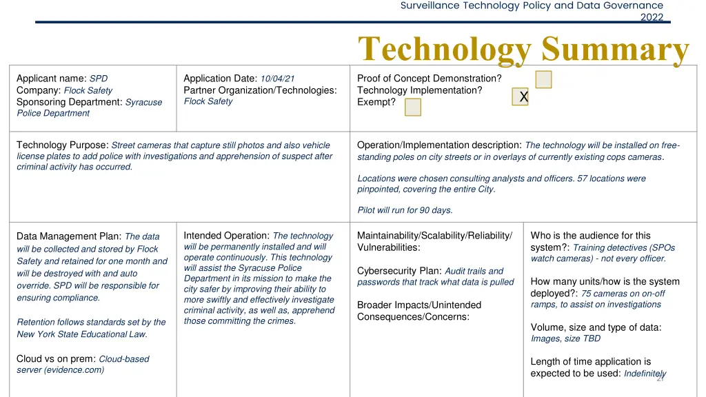 surveillance technology policy and data 15
