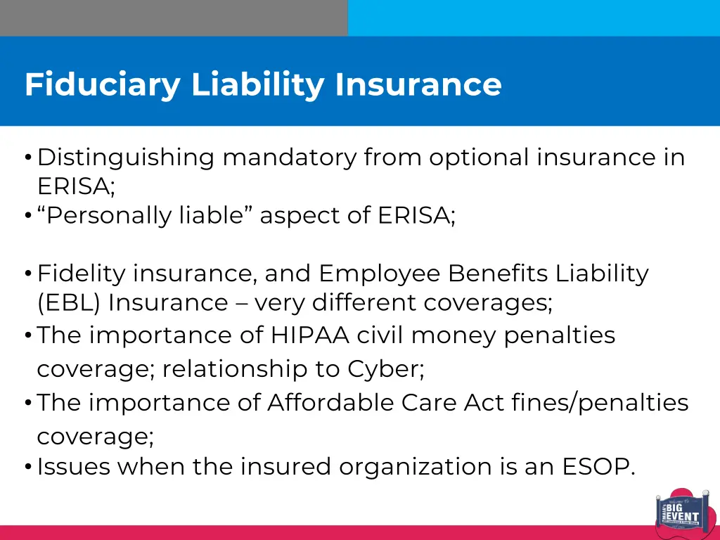 fiduciary liability insurance