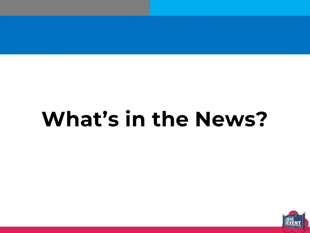 what s in the news