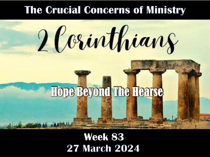 the crucial concerns of ministry the crucial