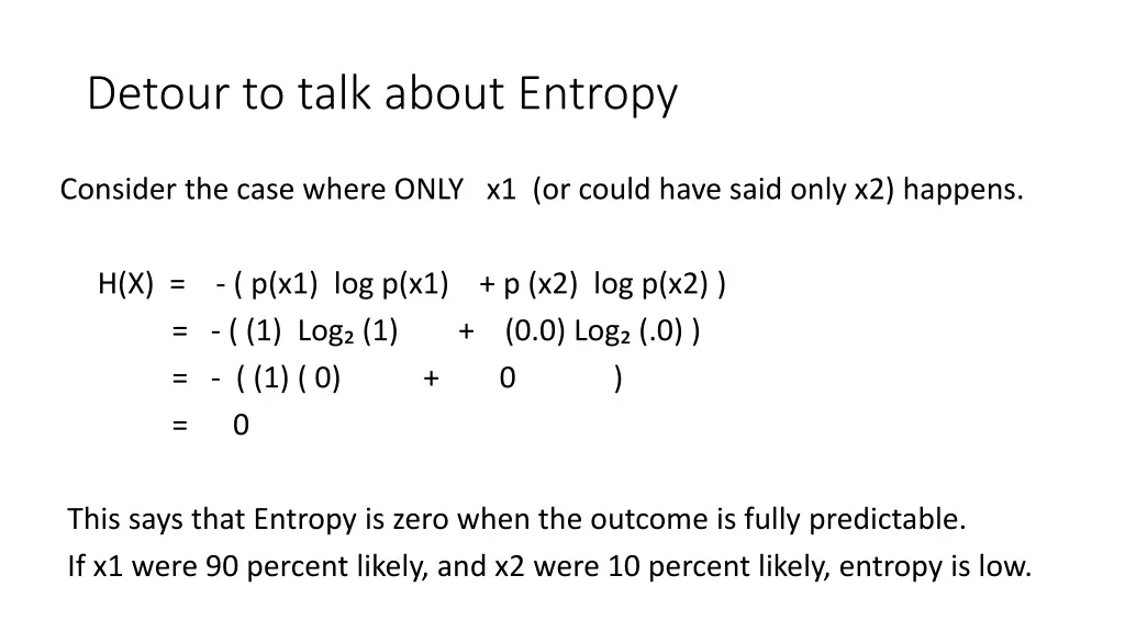detour to talk about entropy 2