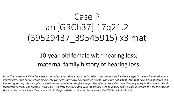 case p