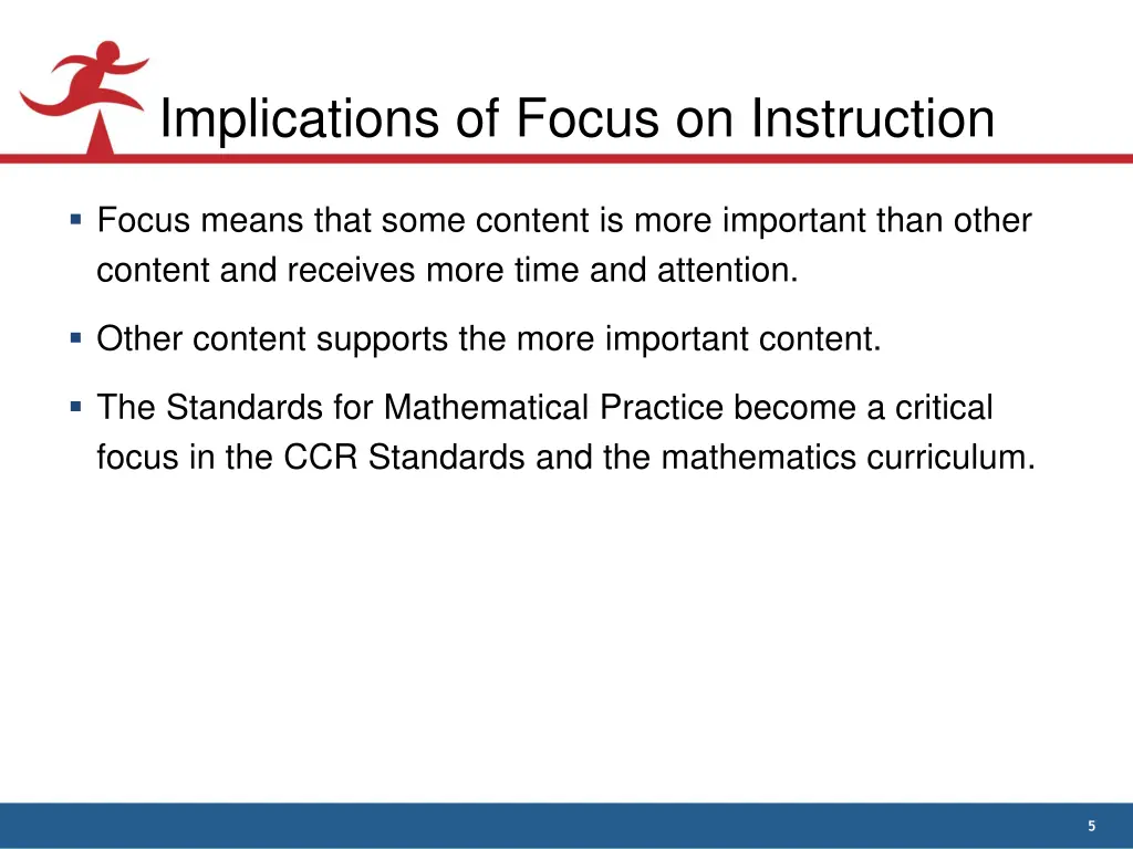 implications of focus on instruction