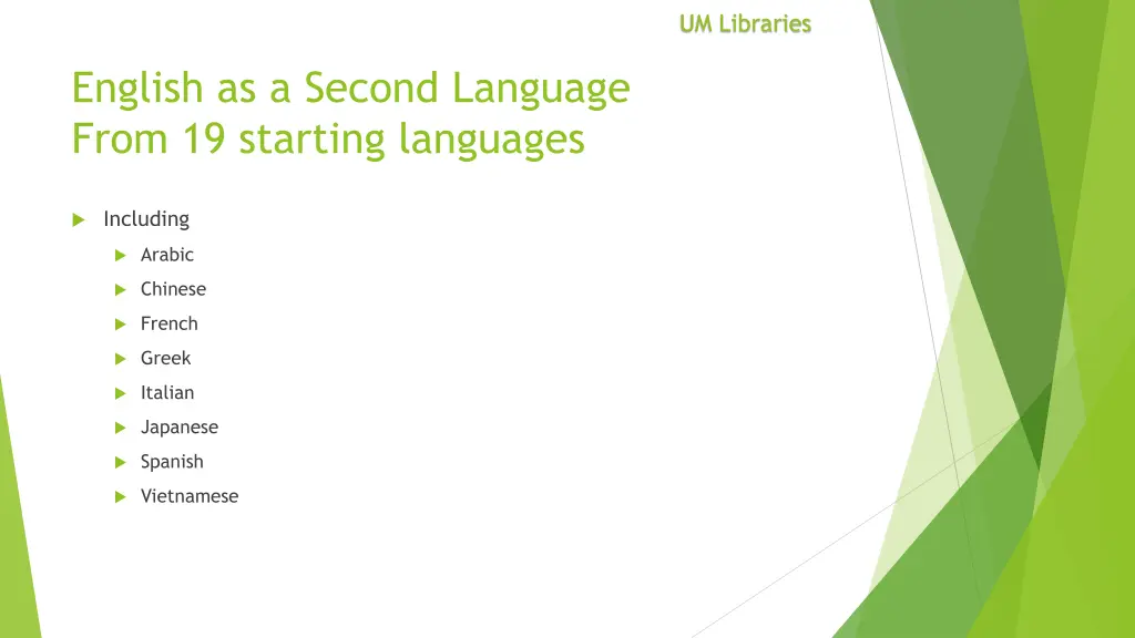 um libraries 4