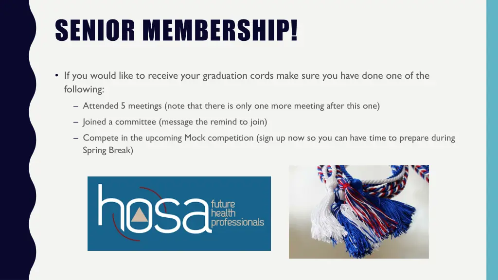 senior membership