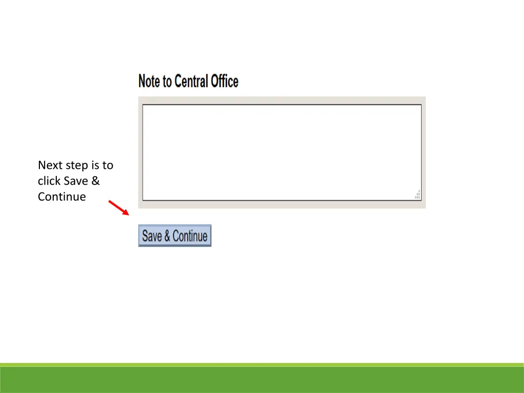 next step is to click save continue
