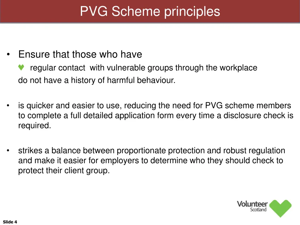 pvg scheme principles