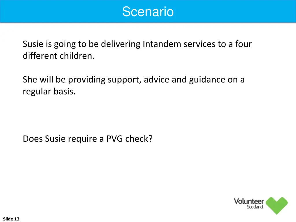 scenario
