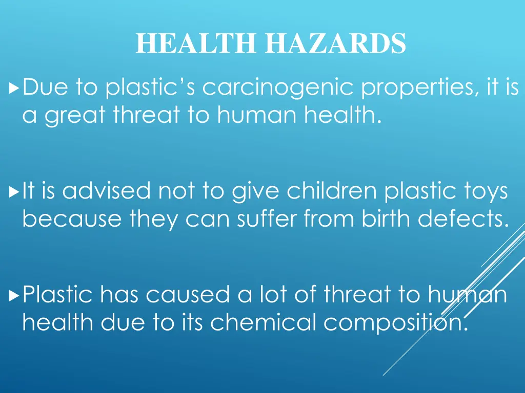 health hazards