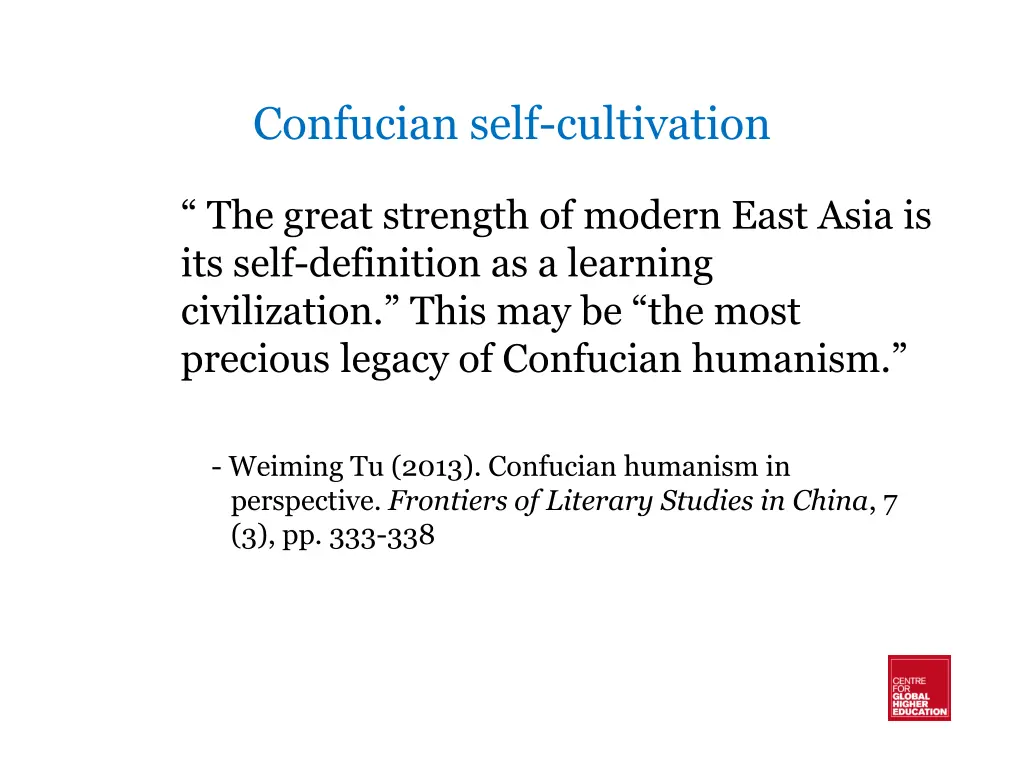 confucian self cultivation