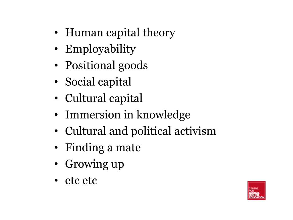 human capital theory employability positional