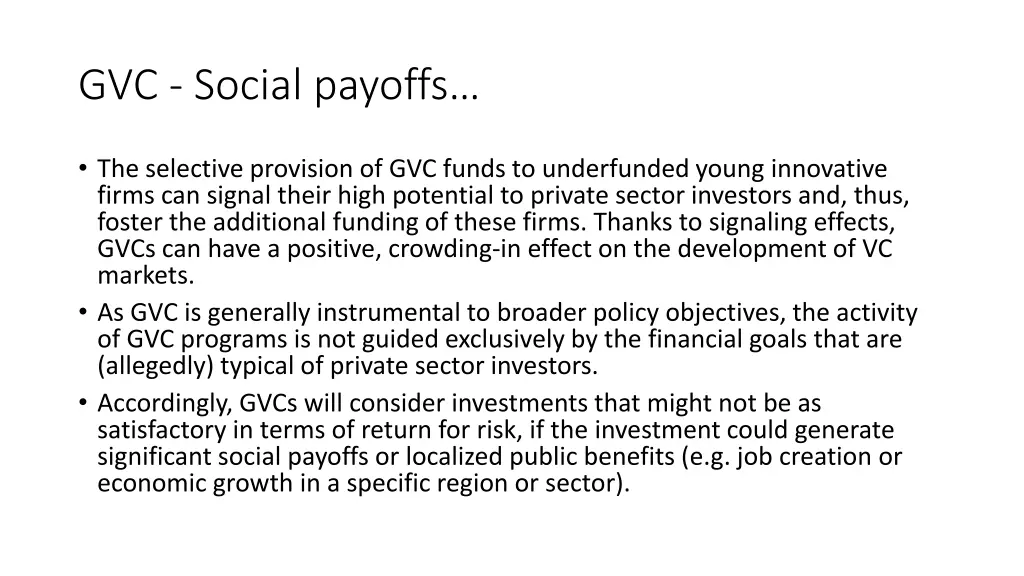 gvc social payoffs