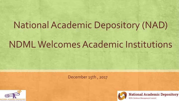 national academic depository nad