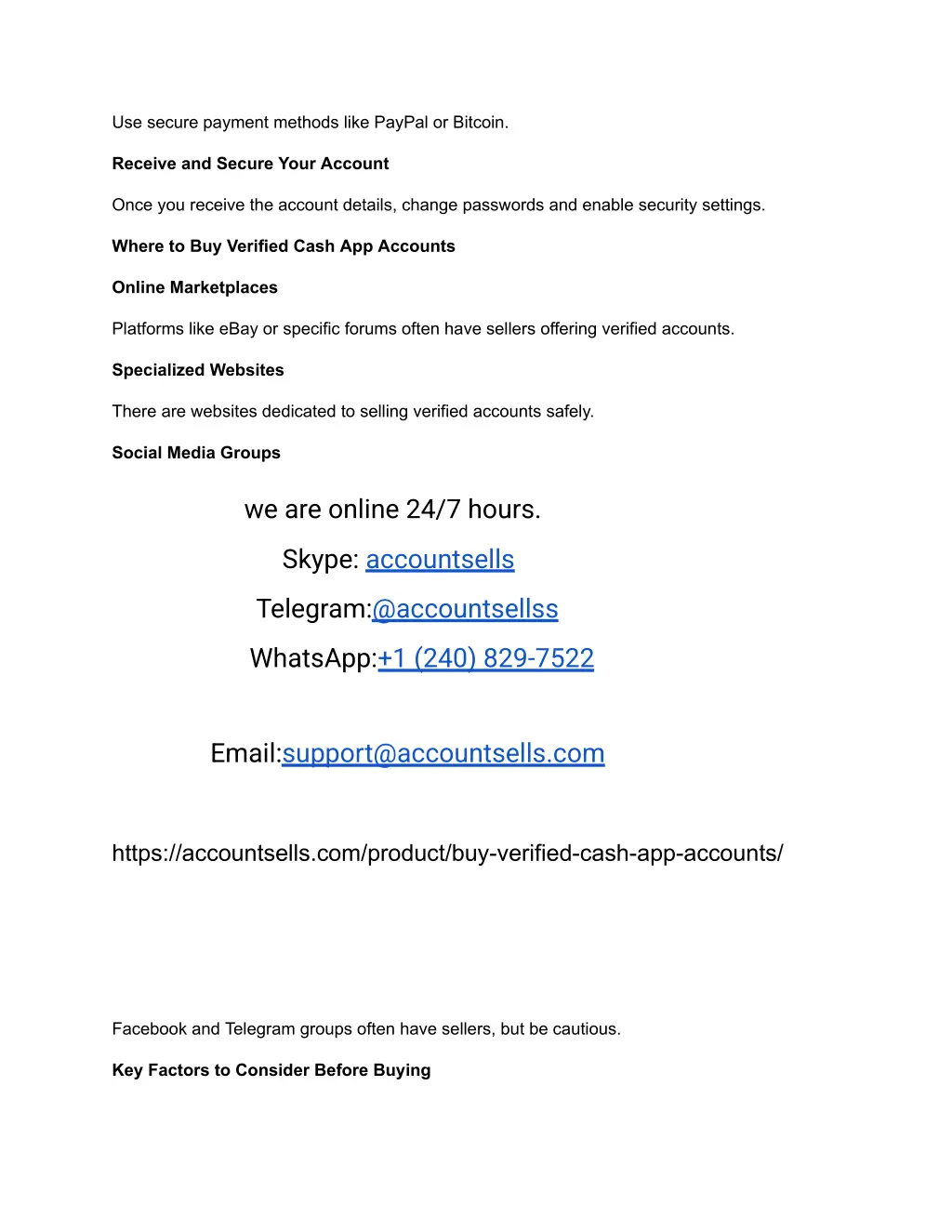 use secure payment methods like paypal or bitcoin
