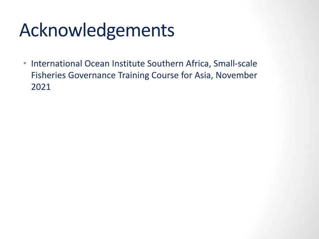 acknowledgements