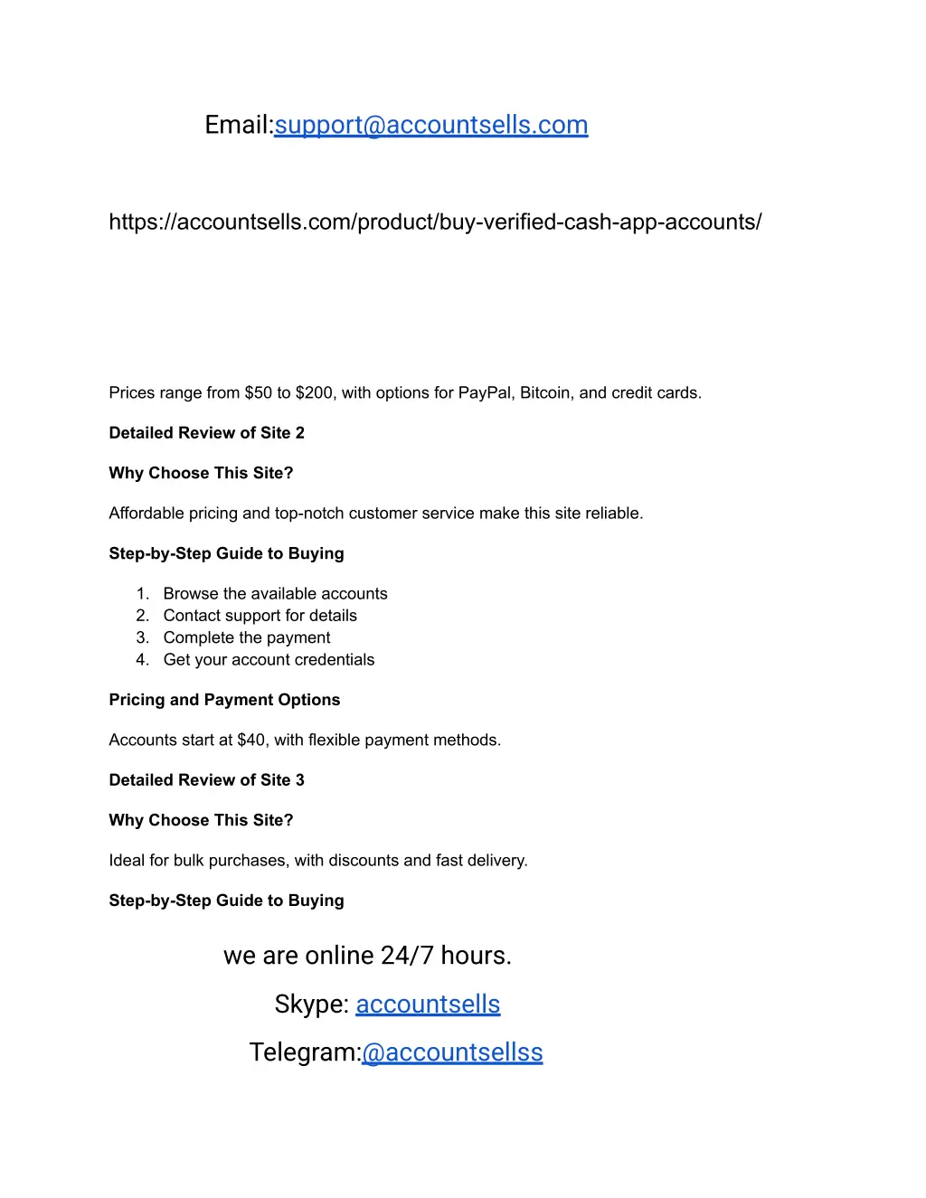 email support@accountsells com 1