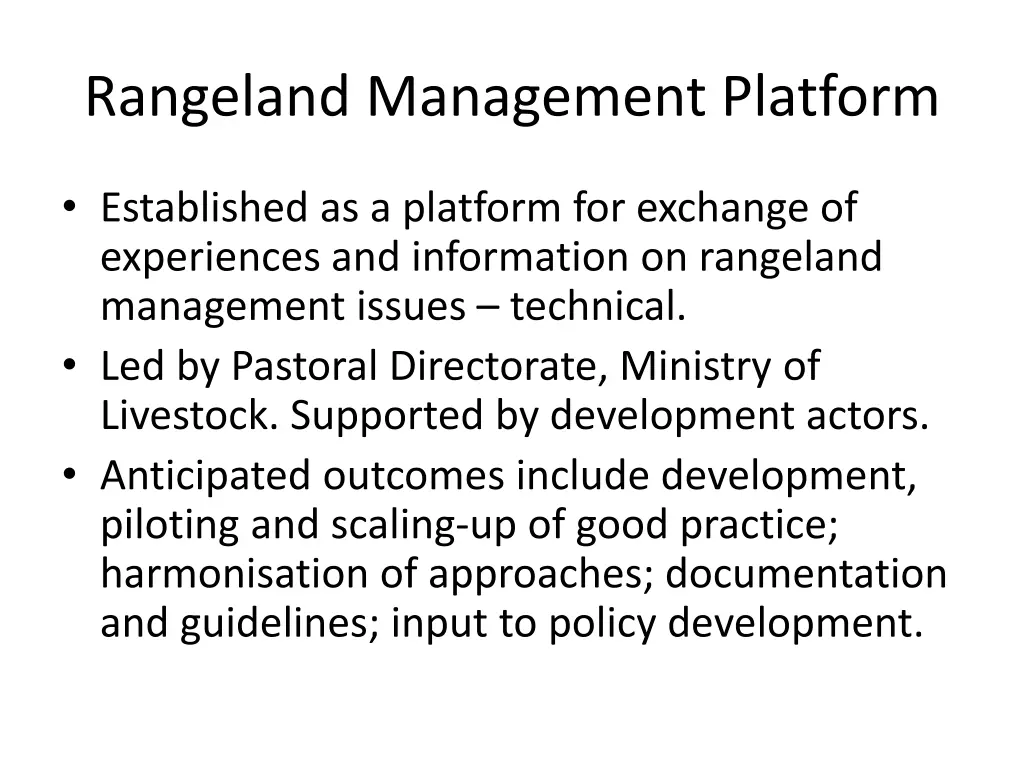 rangeland management platform