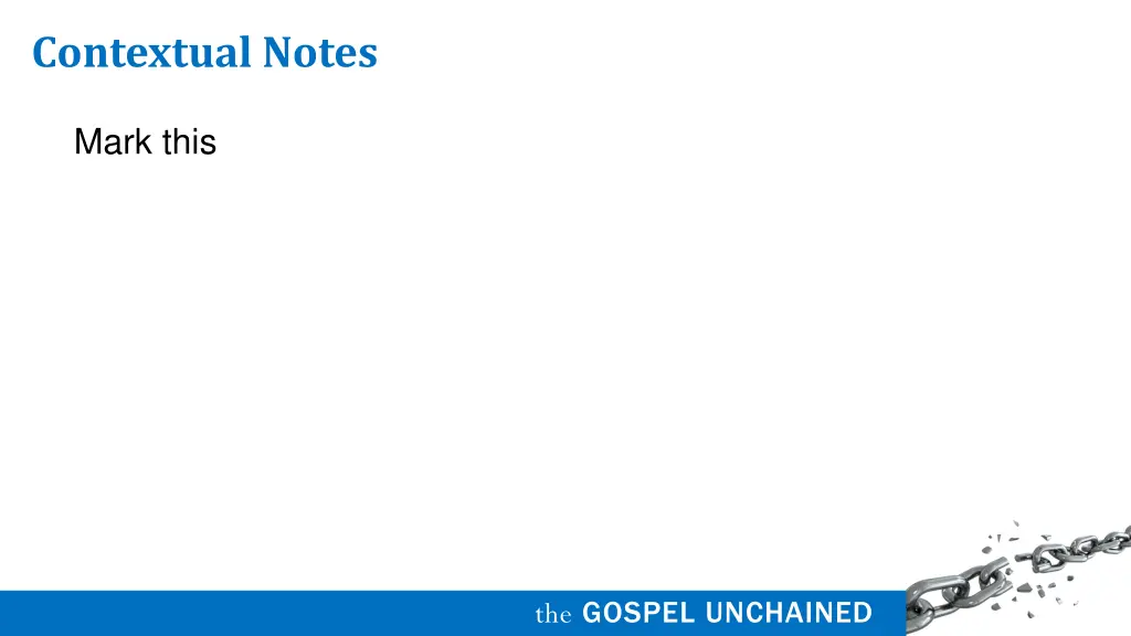 contextual notes 1
