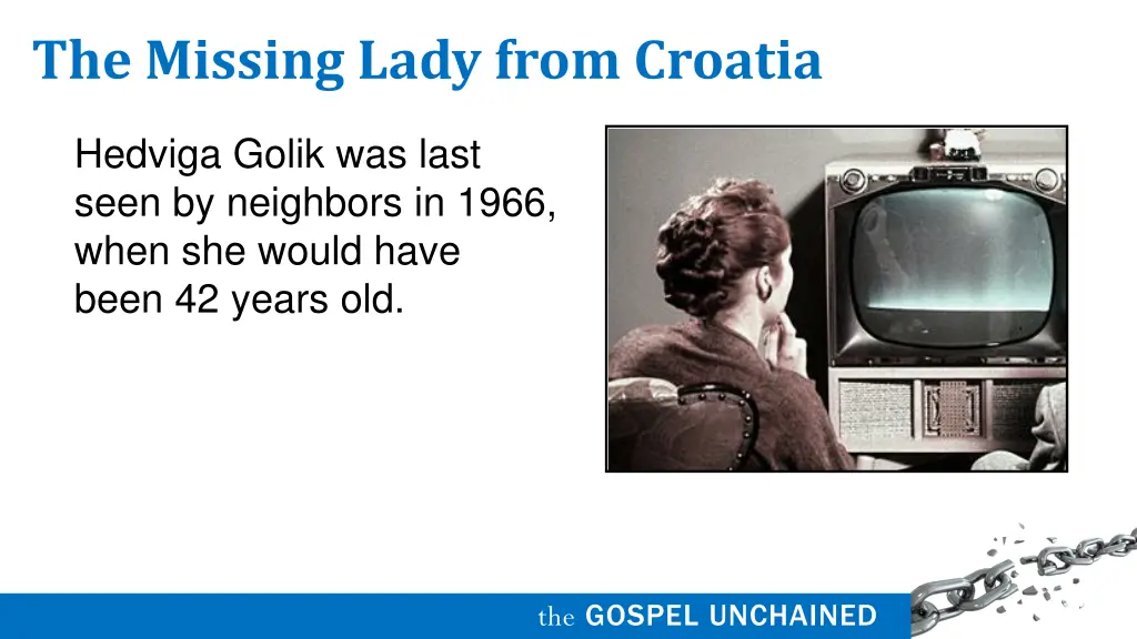 the missing lady from croatia 1